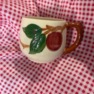 Like New Pristine Franciscan Apple Coffee Mug USA Backstamp